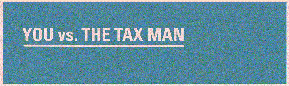 A gif called 'You vs the tax man - episode one shocking behaviour' where a cartoon character gets electrocuted next to some computers that read 'VAT'